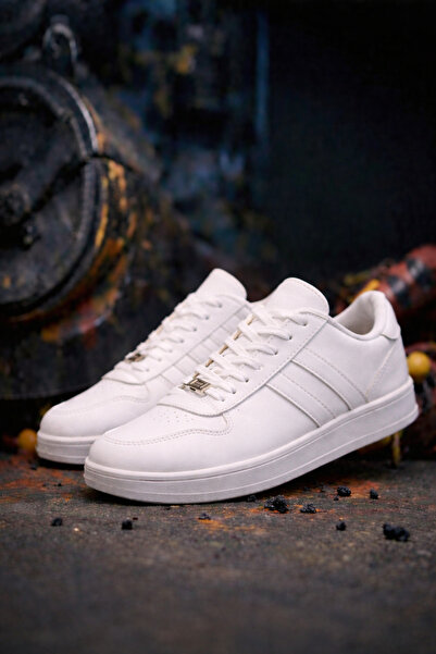 SOLAZER Women's Premium White Casual Sneaker