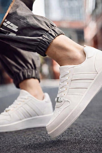 SOLAZER Women's Comfortable Premium Sneaker White Sports Shoes