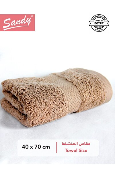 Sandy 100% Egyptian Cotton Hand Towel (40x70 cm) 600 GSM Soft Quick Drying & ...