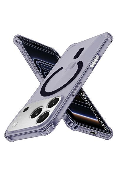 Techsuit Αντικραδασμική διαφανής θήκη MagSafe από σιλικόνη για iPhone 17 Pro