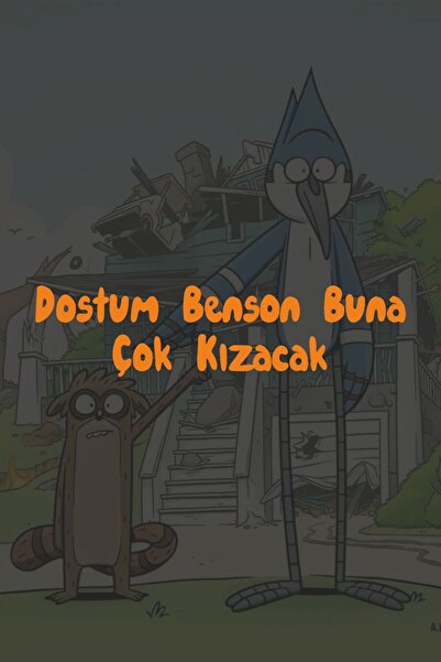 Turuncu Sticker Continuous Series (Benson Will Be Very Angry) Sticker Label 1...
