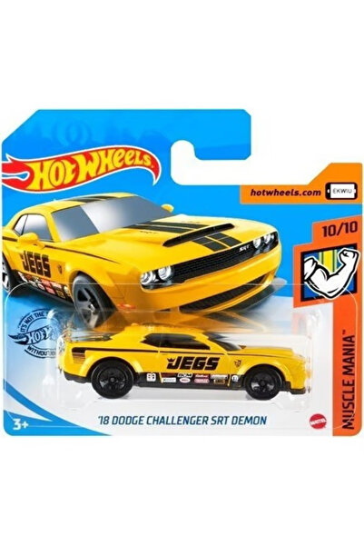 HOT WHEELS Tekli Araba '18 Dodge Challenger Srt Demon GHD04