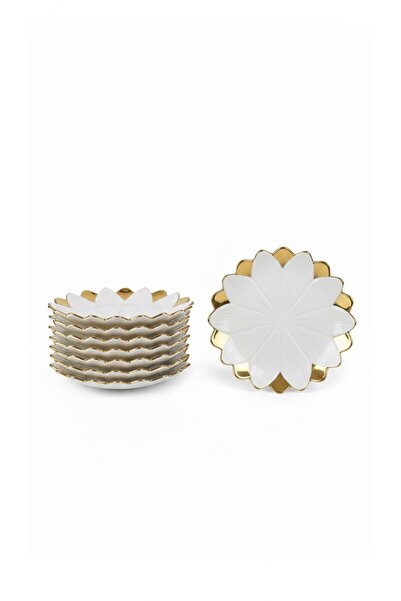 Sembol Lotus 6-Piece Serving Plate 25X25 cm