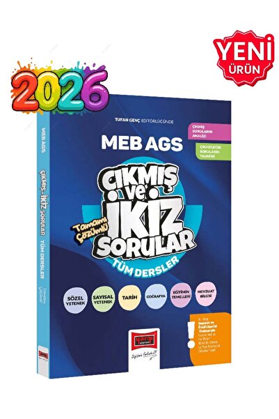 Yargı Yayınları MEB-AGS Tüm Dersler Tamamı Çözümlü Çıkmış ve İkiz Sorular Kit...