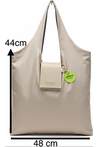 millamoda حقيبة يد وكتف أنيقة قابلة للطي من لوبسي كابسول