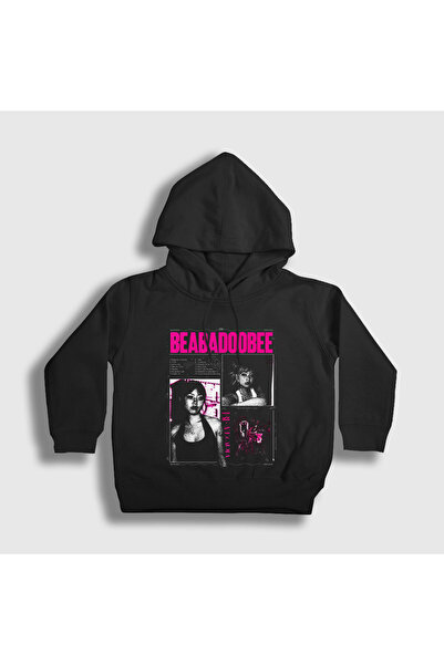 Presmono Unisex Kids Black Beatopia Beabadoobee Beatrice Bea Kristi Hooded Sw...