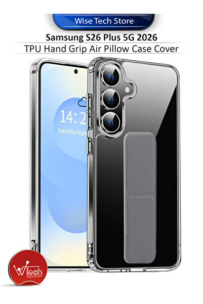 Wtech Samsung Galaxy S26 Plus 5G 2026 TPU Hand Grip Air Pillow Case Cover