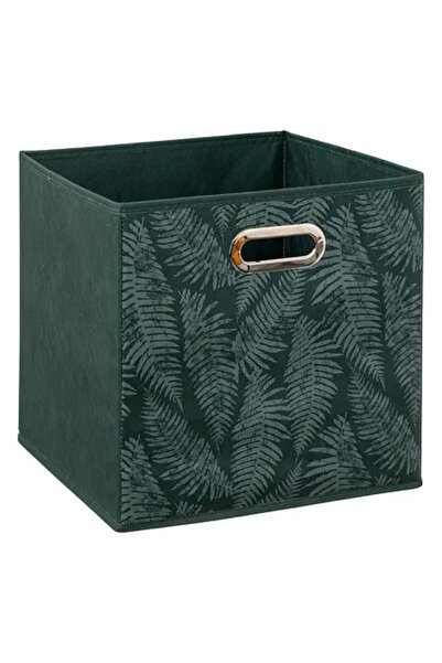 5FIVE MIX'IT storage box, textile material, 31x31x31 cm, Emerald green