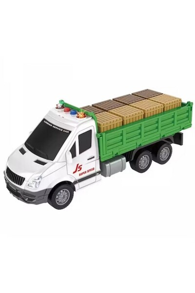 Istoys Toy Truck with Pallets, Sounds and Lights 29 cm