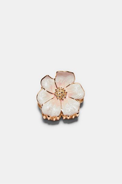 Stradivarius Metal flower hair clip