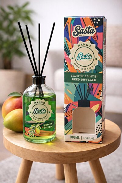 STİLİX GARAGE Bambu Oda Kokusu Mango Egzotik Esintisi Reed Diffuser | Evinize...