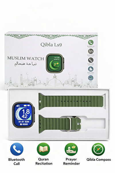 GFT FASHION Qibla Muslim smart watch