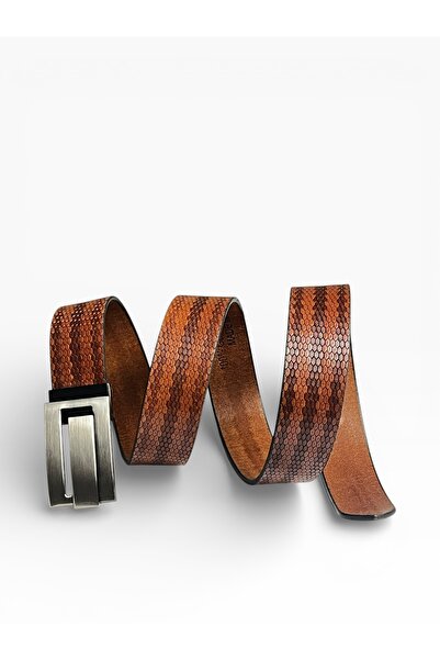 G-Atlantic Men’s 35mm Genuine Leather Formal Belt – Textured Finish, Premium ...