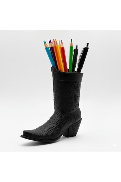 OEM Funny Boot Shaped Pencil Holder