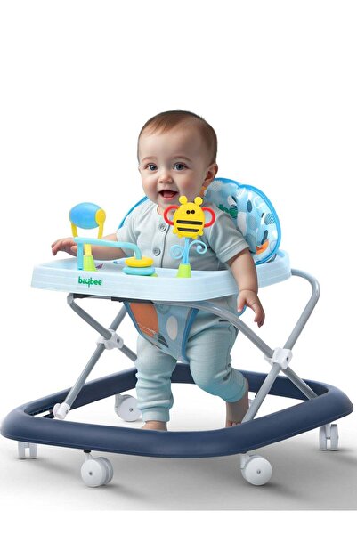 BAYBEE مشاية أطفال شرومو للأطفال مع ارتفاعين قابلين للتعديل و4 مقاعد قابلة لل...