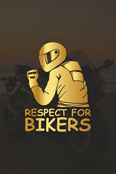 Turuncu Sticker ملصق سيارة - ملصق دراجة نارية مقاس 11x15 سم من Respect For Ri...
