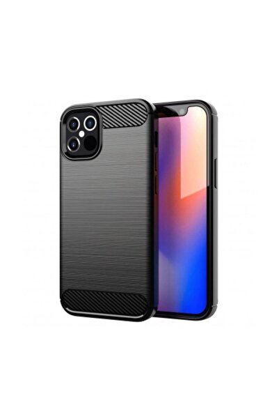 OEM Husa pentru Apple iPhone 12 Pro Max Carbon Neagra