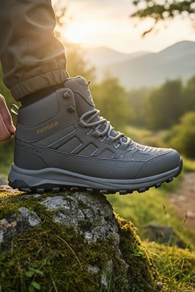 enoch حذاء إينوخ فورزا للرجال مقاوم للماء للمشي لمسافات طويلة في الهواء الطلق...