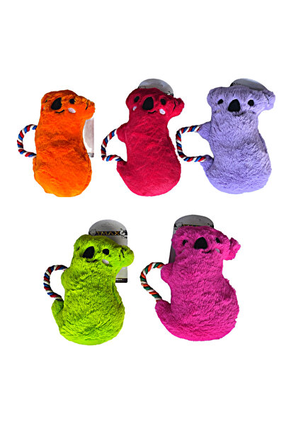 Mestore لعبة الكلب القطيفة الصوتية مقاس 25 سم ألوان متنوعة