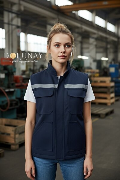 canan erman dolunay iş güvenliği ekipmanları Gabardine Reflective Vest