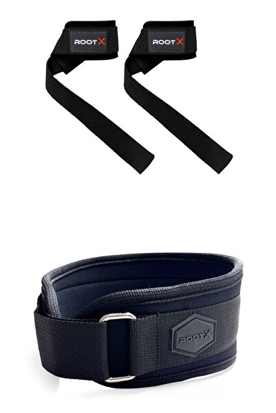 ROOTX Foam Weight Belt - Padded Lifting Straps Set of 2