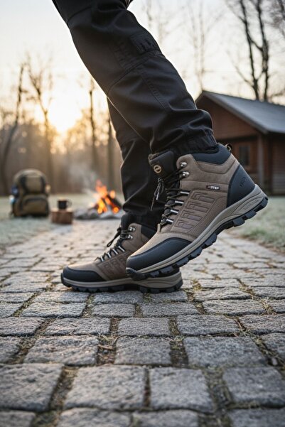 enoch أحذية إينوتش الرجالية الخاصة المقاومة للماء للرحلات الخارجية والمشي لمس...