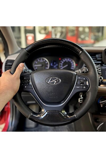 STİLİX GARAGE Hyundai İ20 2015-2018 Araca Özel Direksiyon Kılıfı 5D KRİSTAL K...