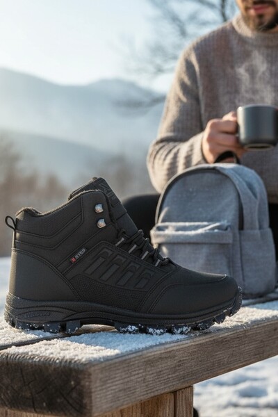 enoch أحذية إينوتش الرجالية الخاصة المقاومة للماء للرحلات الخارجية والمشي لمس...