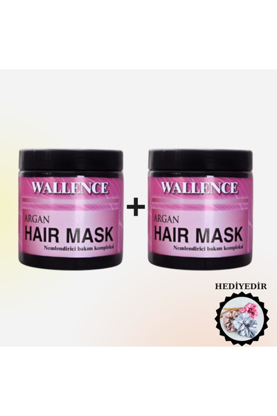 MADAME CANDY Wallence Arganlı Nemlendirici Saç Maskesi 500ml x 2 adet