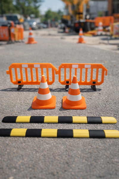 MD Design Eğitici Trafik Seti Oyuncak – Bariyer, Koni ve Kasis Yol Oyun Seti ...