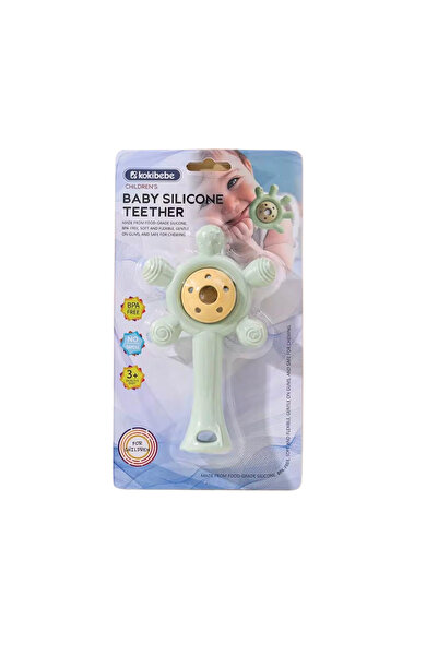 Denn Store Jucărie de dentiție din silicon alimentar, BPA-free, moale și flex...