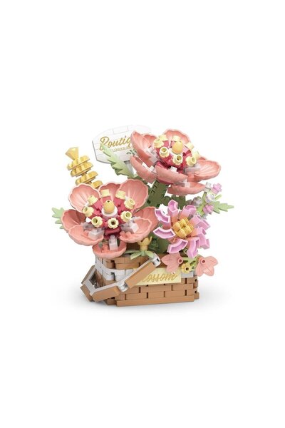 BYCEGU P1086 Panlos Flower Bouquet 455 Pieces Block Toy