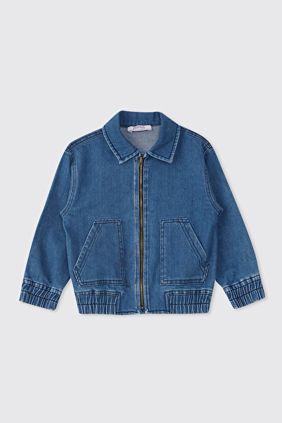Panço Erkek Bebek İndigo Ceket