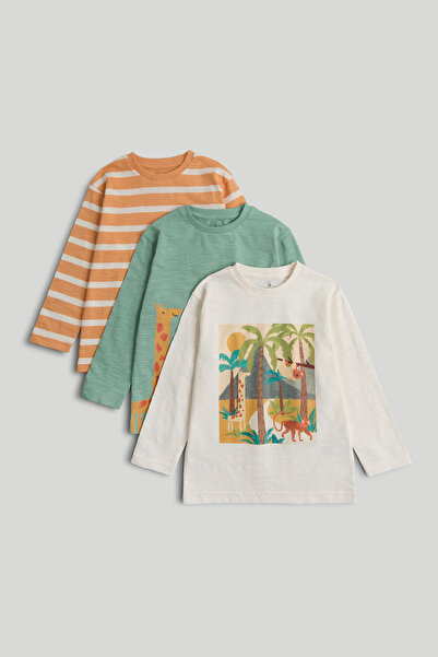 MOTHERCARE 3Lü Uzun Kollu Tshirt