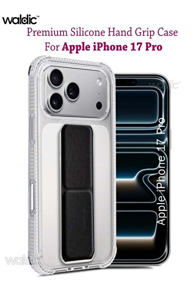 Generic Apple iPhone 17 Pro Magnetic Hand Grip Case Silicone Protective Back ...