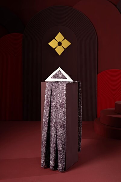 JAWEL Kadın Petra Müslin Etnik Şal