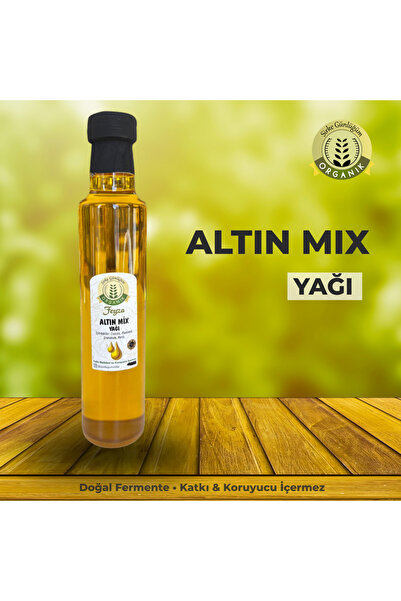 sirke günlüğüm organik Altın Mix Yağı