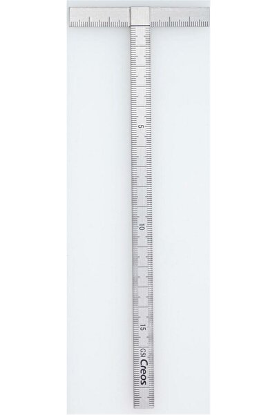 Mr. Hobby Mr.Hobby GT-82 Metal T Cetvel, 7x19 cm.