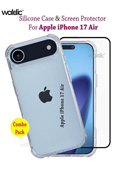 Generic COMBO OFFER Apple iPhone 17 Air Case with Tempered Screen Protector