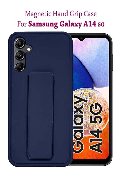 Generic Premium Silicone Magnetic Hand Grip Case Cover for Samsung Galaxy A14...