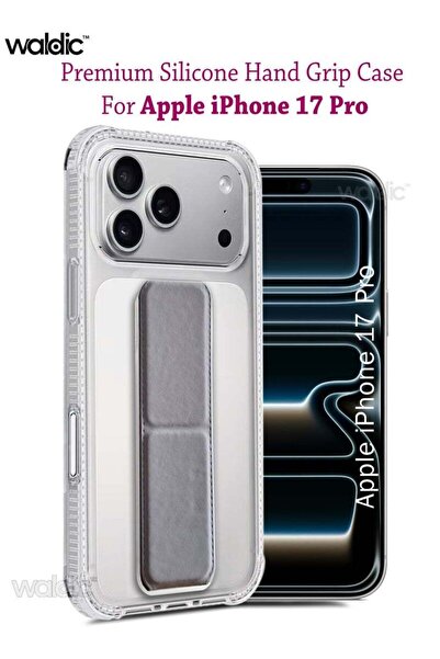 Generic Apple iPhone 17 Pro Magnetic Hand Grip Case Silicone Protective Back ...
