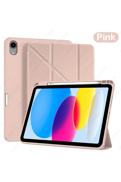 GoGoPlus iPad 11 A16 2025 10Th Generation 10.9 Case Folding Pen Compartment T...