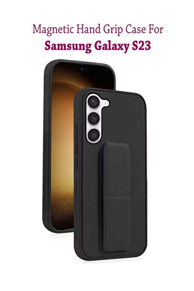 Generic Premium Silicone Magnetic Hand Grip Case Cover for Samsung Galaxy S23...