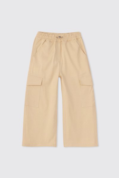 Panço Kız Çocuk Bej Pantolon