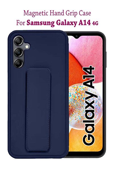 Generic Premium Silicone Magnetic Hand Grip Case Cover for Samsung Galaxy A14...
