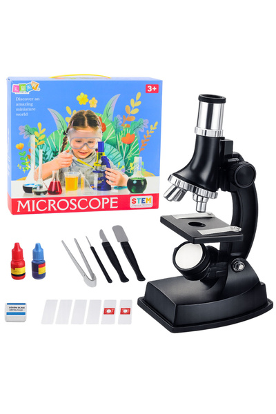 Three top online Microscop educațional pentru copii, accesorii, mărire 300x
