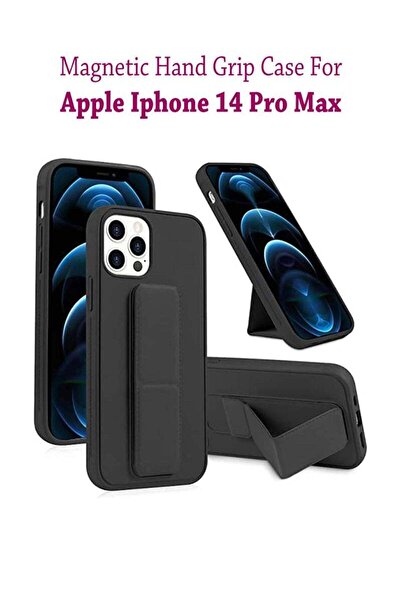 Generic Silicone Magnetic Hand Grip Case with Stand Cover for Apple iPhone 14...