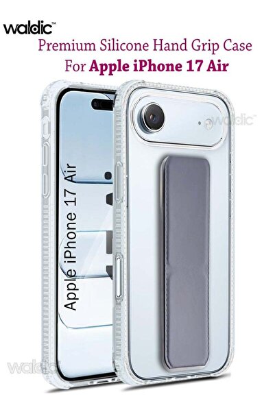 Generic Apple iPhone 17 Air Magnetic Hand Grip Case Silicone Protective Back ...