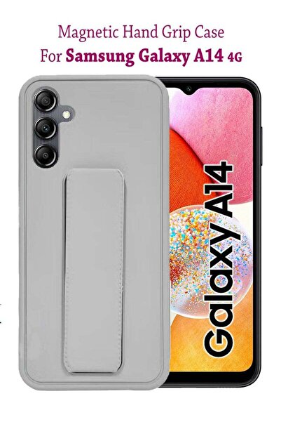 Generic Premium Silicone Magnetic Hand Grip Case Cover for Samsung Galaxy A14...