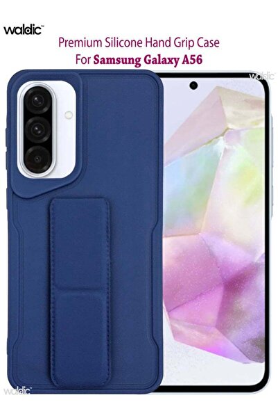 Generic غطاء حماية خلفي من السيليكون الممتاز لهاتف سامسونج جالاكسي A56 - أزرق